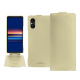 硬质真皮保护套 Sony Xperia 5 V - Beige PU ( Pantone #ceb888 ) 