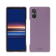 Coque cuir Sony Xperia 5 V - Lilas PU ( Pantone #b9a3e3 )