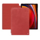 Custodia in pelle Samsung Galaxy Tab S9 - Cerise vintage ( Pantone #a6302e ) 