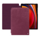 Capa em pele Samsung Galaxy Tab S9 - Prune vintage ( Pantone #612434 ) 
