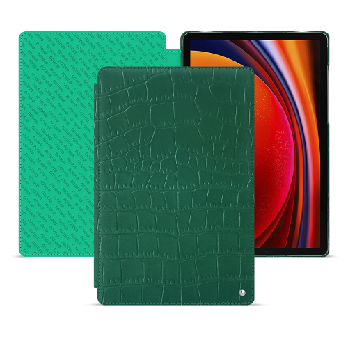 A melhor protecção para Galaxy Tab S9Crocodile pino ( Pantone #173F35 ) 