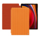 Custodia in pelle Samsung Galaxy Tab S9 - Abaca arancio ( Pantone #d77540 )