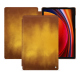 Housse cuir Samsung Galaxy Tab S9 - Doré Patine