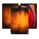 Housse cuir Samsung Galaxy Tab S9 - Fauve Patine