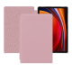Housse cuir Samsung Galaxy Tab S9 - Rose PU ( Pantone #efbae1 ) 