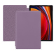 Samsung Galaxy Tab S9 leather case - Lilas PU ( Pantone #b9a3e3 )