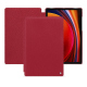 Custodia in pelle Samsung Galaxy Tab S9 - Rouge passion ( Pantone #a6192e ) 