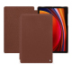 Custodia in pelle Samsung Galaxy Tab S9 - Marron délicat ( Pantone #95614d) 