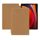 Housse cuir Samsung Galaxy Tab S9 - Beige Veggie ( Pantone #dab9a1 ) 