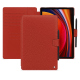 Samsung Galaxy Tab S9 leather case - Papaye ( Pantone #b54317 ) 