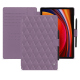 Lederschutzhülle Samsung Galaxy Tab S9 - Lilas - Couture ( Nappa - Pantone #b9a3e3 ) 