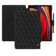 Capa em pele Samsung Galaxy Tab S9 - Ebène - Couture ( Noir / Black ) 