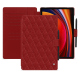 Capa em pele Samsung Galaxy Tab S9 - Tomate - Couture ( Pantone #a61715 )
