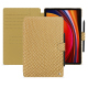 Capa em pele Samsung Galaxy Tab S9 - Serpent sabbia ( Pantone #D2BA92 )