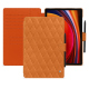 Capa em pele Samsung Galaxy Tab S9 - Mandarine vintage - Couture ( Pantone #d47231 ) 