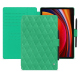 Custodia in pelle Samsung Galaxy Tab S9 - Menthe vintage - Couture ( Pantone #37b375 ) 