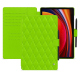 Custodia in pelle Samsung Galaxy Tab S9 - Vert fluo - Couture ( Pantone #00ab5f ) 
