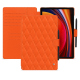 가죽 커버 Samsung Galaxy Tab S9 - Orange fluo - Couture ( Pantone #ff5406 ) 