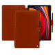 Capa em pele Samsung Galaxy Tab S9 - Orange Veggie ( Pantone #cb6015 ) 