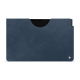 Samsung Galaxy Tab S9 leather pouch - Jean vintage ( Pantone #2f414f  ) 