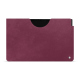 Samsung Galaxy Tab S9 leather pouch - Prune vintage ( Pantone #612434 ) 