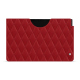 Funda de piel Samsung Galaxy Tab S9 - Rouge - Couture ( Nappa - Pantone #d50032 ) 