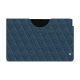 Samsung Galaxy Tab S9 leather pouch - Indigo - Couture ( Pantone #1f4565 ) 