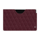 Funda de piel Samsung Galaxy Tab S9 - Lie de vin - Couture ( Pantone #412234 ) 