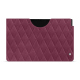 Custodia in pelle Samsung Galaxy Tab S9 - Prune vintage - Couture ( Pantone #612434 ) 
