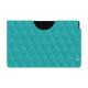 Capa em pele Samsung Galaxy Tab S9 - Bleu fluo - Couture