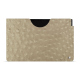 Funda de piel Samsung Galaxy Tab S9 - Autruche desert ( Pantone #A39382 ) 