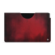 Pochette cuir Samsung Galaxy Tab S9 - Rouge Patine