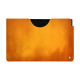 Samsung Galaxy Tab S9 leather pouch - Orange Patine