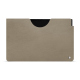 Samsung Galaxy Tab S9 leather pouch - Darboun sabla ( Pantone #BCB1A1 )