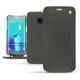Funda de piel Samsung Galaxy S6 Edge Plus - Noir ( Nappa - Black ) 