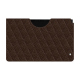 Pochette cuir Samsung Galaxy Tab S9+ - Castan esparciate ( Pantone #824F2A )
