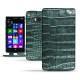 가죽 커버 Nokia Lumia 930  - Crocodile pino