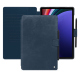 Housse cuir Samsung Galaxy Tab S9+ - Jean vintage ( Pantone #2f414f  ) 