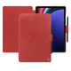Funda de piel Samsung Galaxy Tab S9+ - Cerise vintage ( Pantone #a6302e ) 
