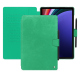Funda de piel Samsung Galaxy Tab S9+ - Menthe vintage ( Pantone #37b375 ) 