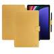 Housse cuir Samsung Galaxy Tab S9+ - Or Maïa ( Pantone 871C ) 