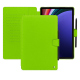 Capa em pele Samsung Galaxy Tab S9+ - Vert fluo ( Pantone #00ab5f ) 