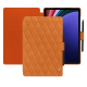 Funda de piel Samsung Galaxy Tab S9+ - Mandarine vintage - Couture ( Pantone #d47231 ) 