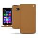 Funda de piel Nokia Lumia 930  - Castan esparciate