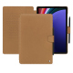 Funda de piel Samsung Galaxy Tab S9+ - Beige Veggie ( Pantone #dab9a1 ) 