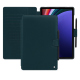 Samsung Galaxy Tab S9+ leather case - Bleu Veggie ( Pantone #3f5864 ) 