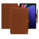 Custodia in pelle Samsung Galaxy Tab S9+ - Marron Veggie ( Pantone #95614d ) 