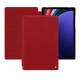 Housse cuir Samsung Galaxy Tab S9+ - Rouge ( Nappa - Pantone #d50032 ) 