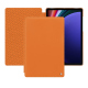 Funda de piel Samsung Galaxy Tab S9+ - Orange ( Nappa - Pantone #ff9351 ) 