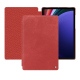 Housse cuir Samsung Galaxy Tab S9+ - Cerise vintage ( Pantone #a6302e ) 
